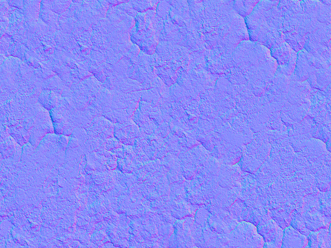  粗糙墙漆艺术漆肌理漆法线凹凸贴图 