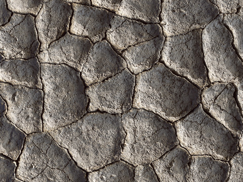  户外草地、雪地、地石砖、泥地碎石地表 