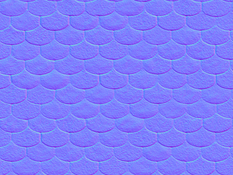  屋顶瓦顶沥青瓦法线凹凸贴图 