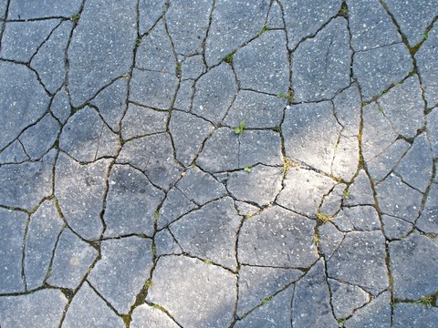  户外草地、雪地、地石砖、泥地碎石地表 