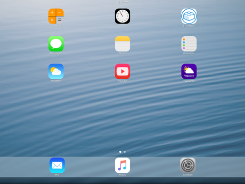 平板电脑 屏幕主页封面素材