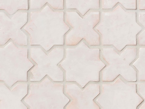  复古几何陶土瓷砖 