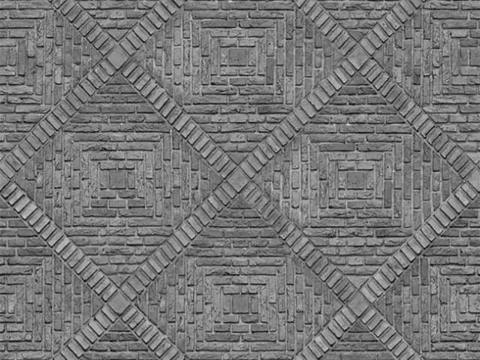  现代青砖_青砖拼花_地砖_墙砖_外墙_仿古砖贴图 