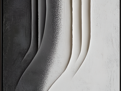  极简侘寂挂画 抽象挂画 艺术挂画 肌理画 