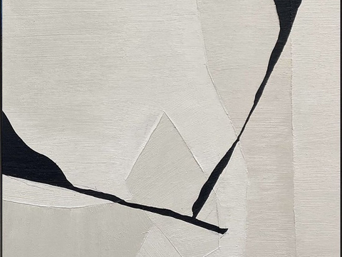  极简侘寂挂画 抽象挂画 艺术挂画 肌理画 