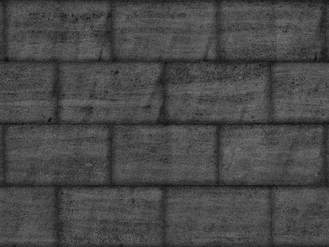  砖墙凹凸 