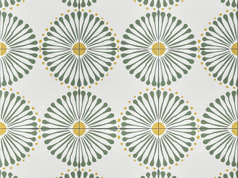 现代简约花砖高清无缝