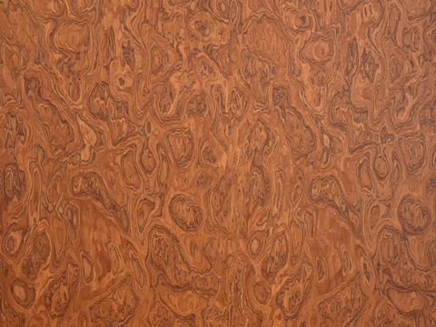 鎏金石榴墙板木饰面