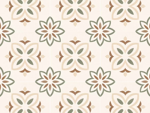 现代简约花砖高清无缝