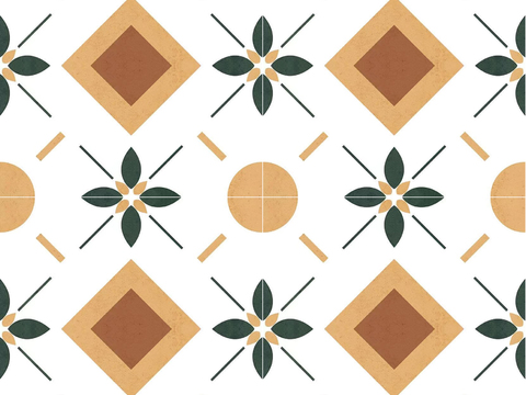 现代简约花砖高清无缝