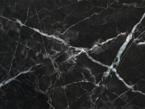 铂金灰网纹黑色大理石 黑白根大理石