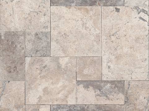 无缝罗马拼莱姆石户外地砖