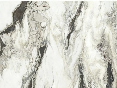 进口熊猫白大理石奢石 白色大理石