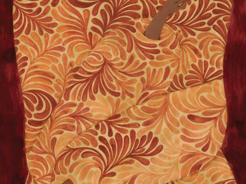 中古风现代复古挂画 简约挂画 艺术挂画 彩色挂画