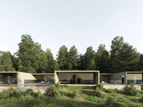 小区外景 环境 城市 都市外景 自然风景