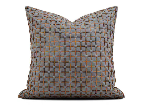 现代抱枕 枕头 印花抱枕 编织抱枕