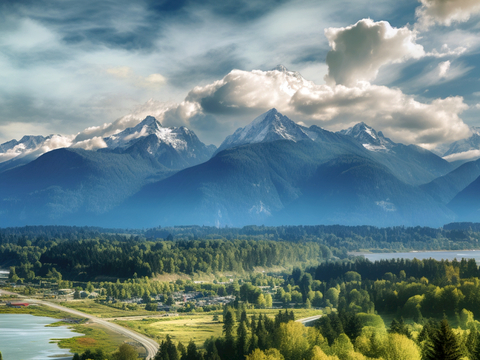 小区外景 环境 城市 都市外景 自然风景