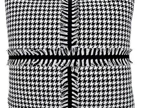 现代抱枕 枕头 印花抱枕 格纹抱枕