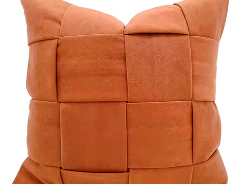 现代抱枕 枕头 布艺抱枕 编织抱枕