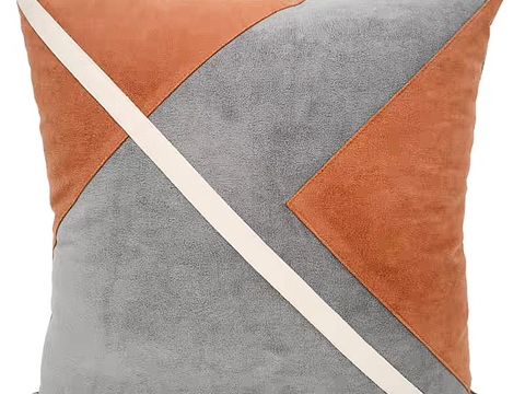 现代抱枕 枕头 拼接抱枕 布艺抱枕