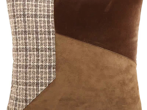 现代抱枕 枕头 拼接抱枕 布艺抱枕