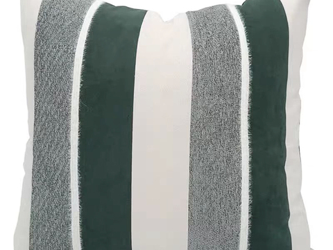 现代抱枕 枕头 条纹抱枕 布艺抱枕