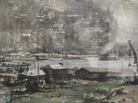 水彩画 装饰画 风景画