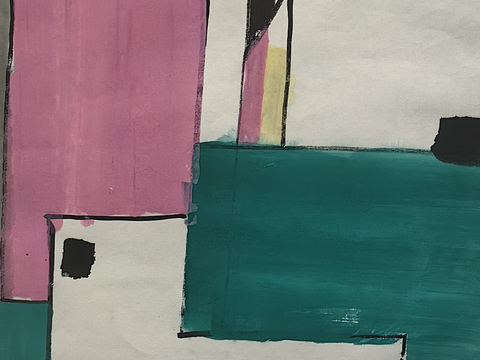 吴冠中绘画作品