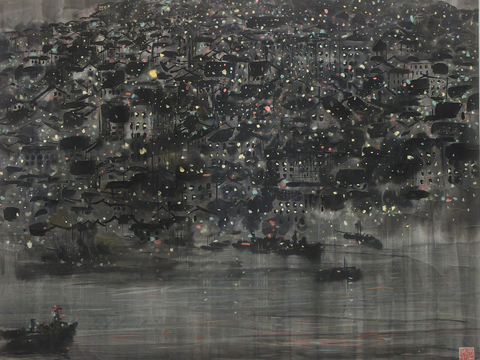 吴冠中绘画作品