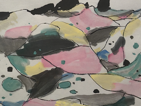 吴冠中绘画作品