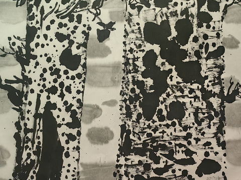 吴冠中绘画作品