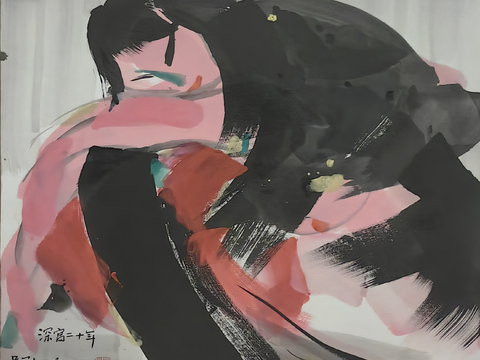 吴冠中绘画作品