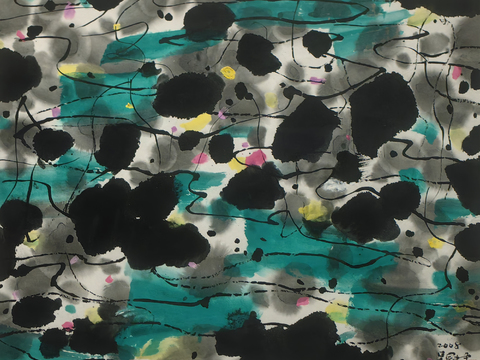  吴冠中绘画作品 