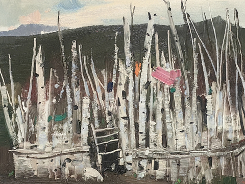 吴冠中绘画作品