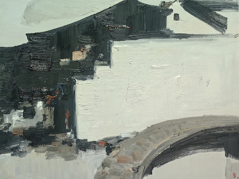 吴冠中绘画作品