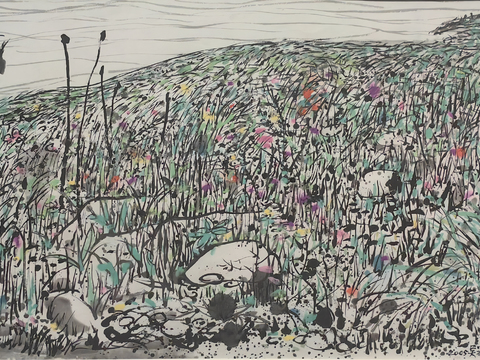 吴冠中绘画作品