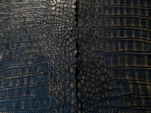  轻奢意式 鳄鱼皮革硬包 仿鳄鱼皮墙纸 高级轻奢硬包墙 
