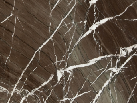 现代新中式木纹大理石 波洛克大理石 咖色大理石 深棕色奢石