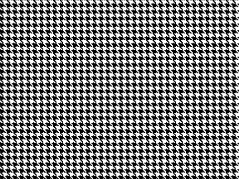 现代无缝麻布千鸟格布料