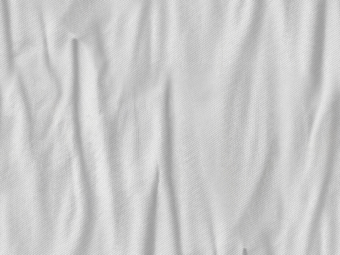 现代新中式麻布无缝白色褶皱布纹
