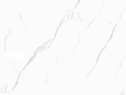 白色无缝连纹鱼肚白大理石岩板