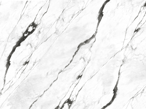 无缝白色连纹大理石岩板