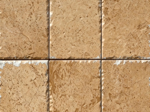 罗马拼地砖墙砖 法式中古艺术砖 中古米黄色仿古砖