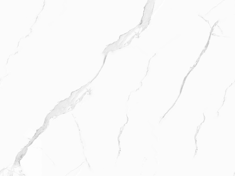 白色无缝连纹鱼肚白大理石岩板