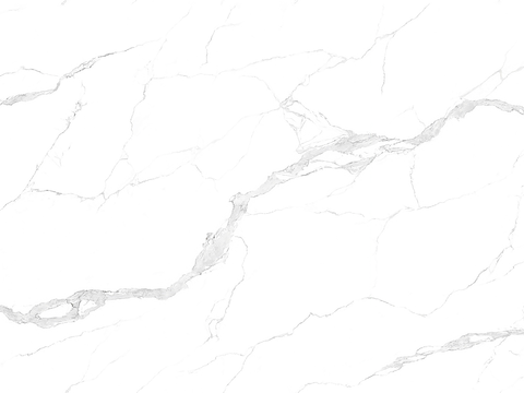 现代无缝白色大理石 鱼肚白大理石岩板