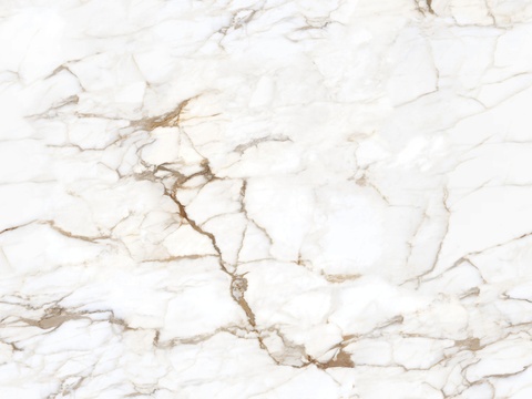 无缝鱼肚白金色连纹大理石岩板