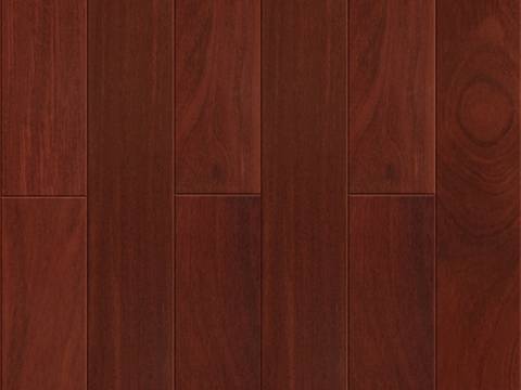 红色木地板