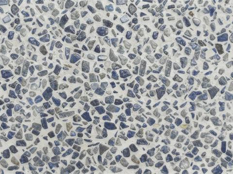 蓝色水磨石 蓝白水磨石 蓝色系水磨石 地中海风格水磨石