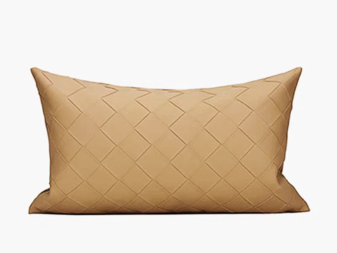 现代抱枕 枕头 印花抱枕 皮革抱枕