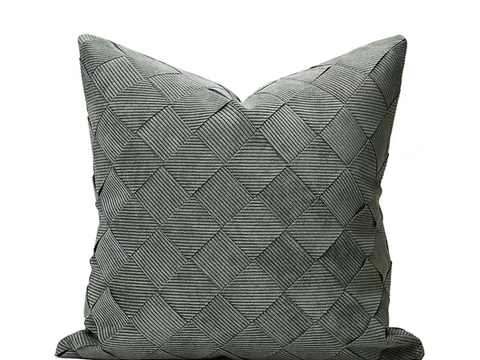 现代抱枕 枕头 印花抱枕 编织抱枕